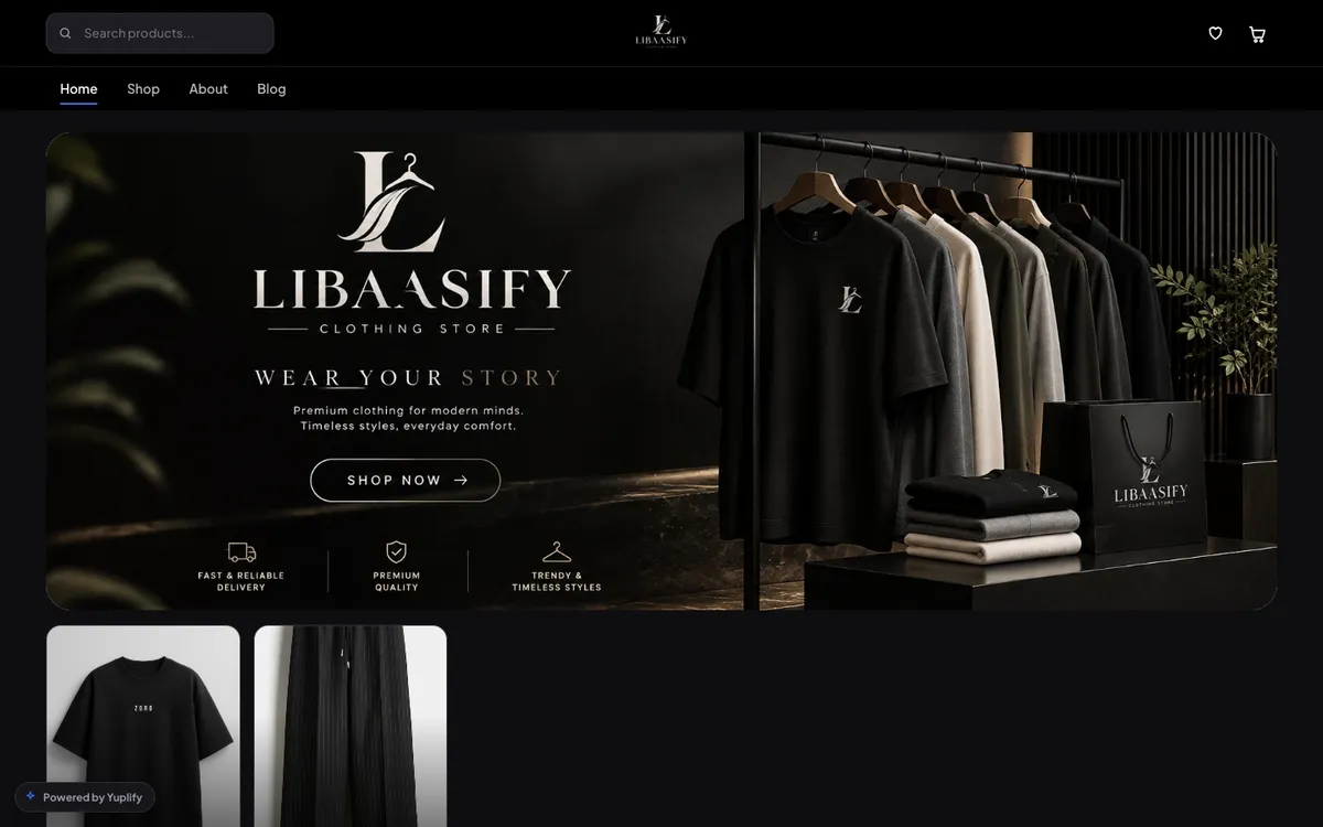 Libaasify storefront