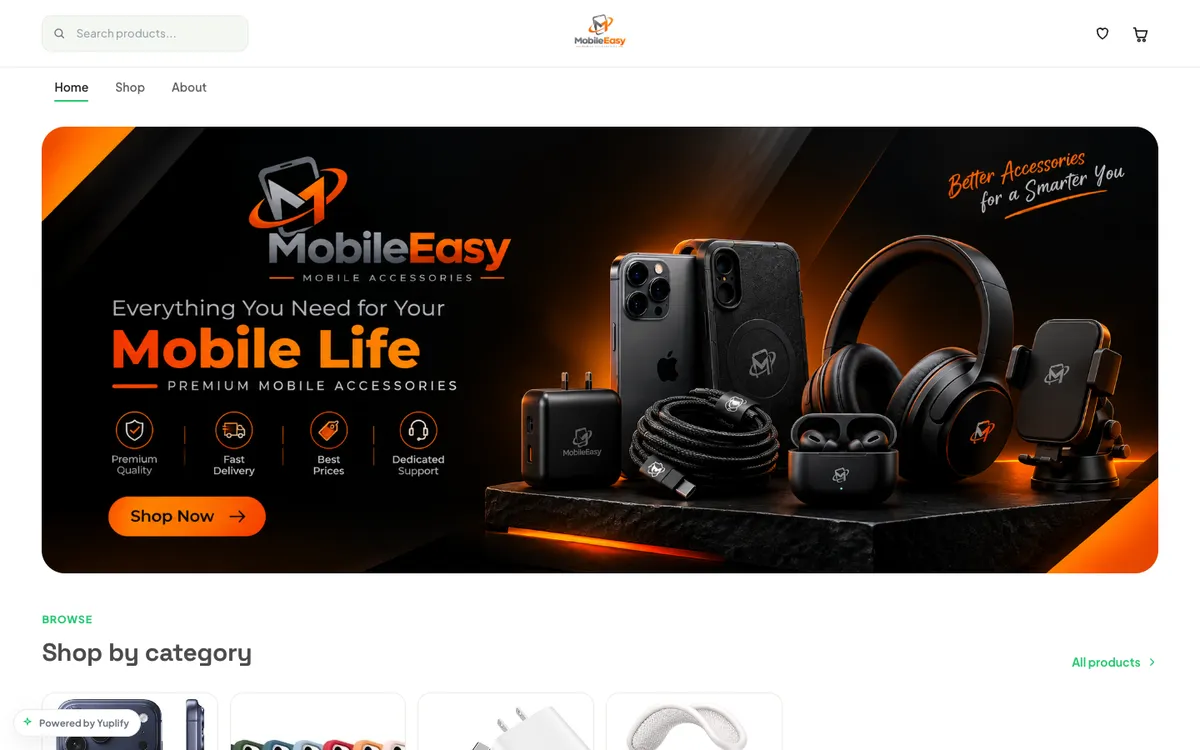 MobileEasy storefront